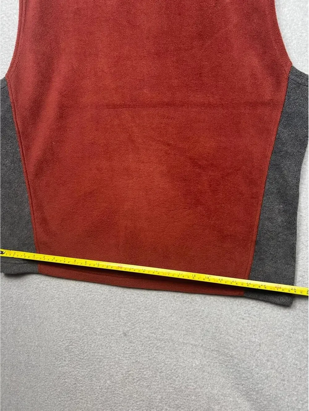 Columbia Sleeveless Fleece Vest Mens XL Full Zipper Pockets Outdoor Lightweight